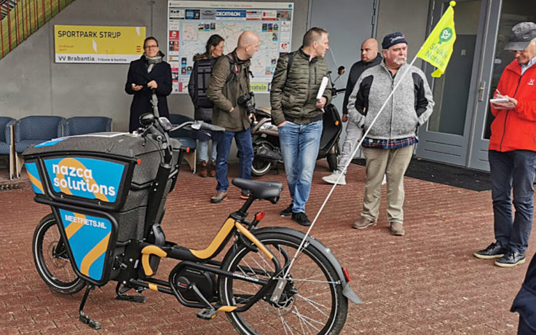 CENTRIC en NAZCA: luchtkwaliteit meten met de Meetfiets én bomen planten