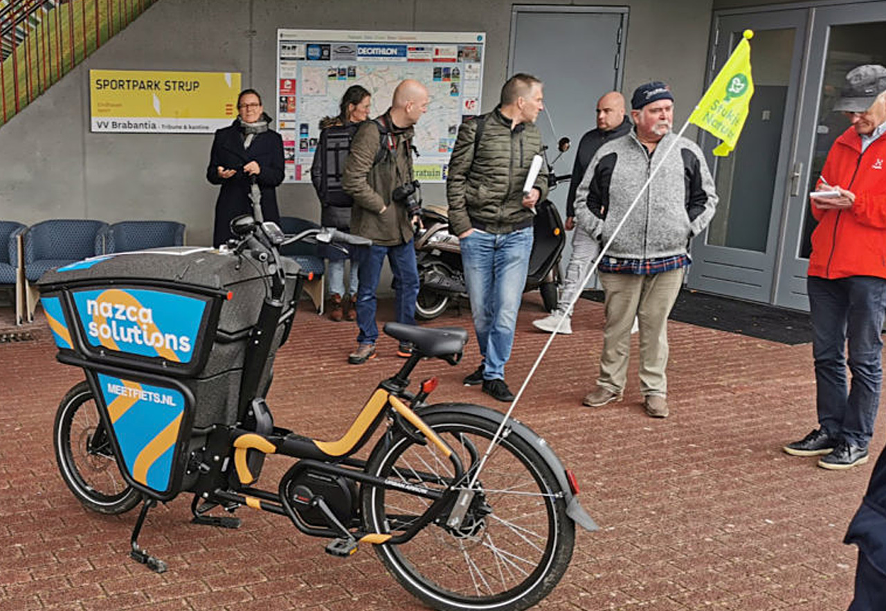 luchtkwaliteit meten en bomen planten met meetfiets